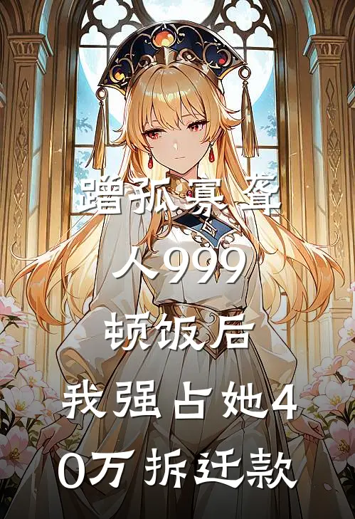 蹭孤寡聋人999顿饭后，我强占她40万拆迁款