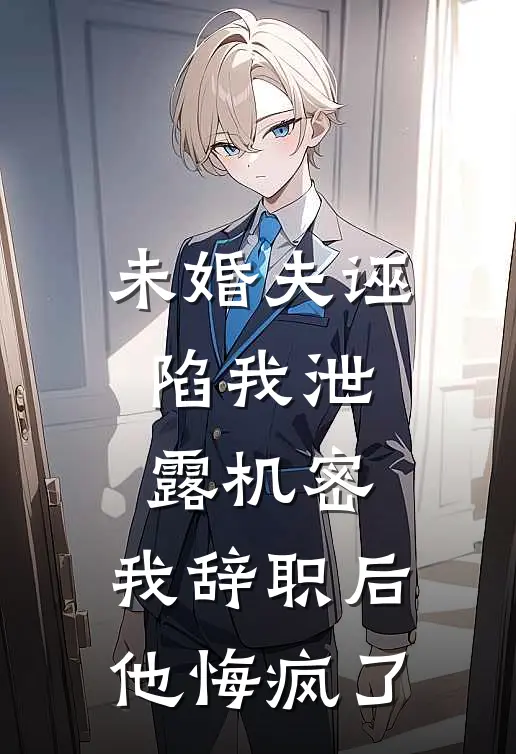 未婚夫诬陷我泄露机密，我辞职后他悔疯了