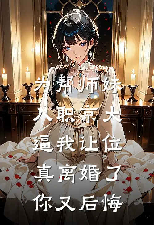 为帮师妹入职京大逼我让位，真离婚了你又后悔