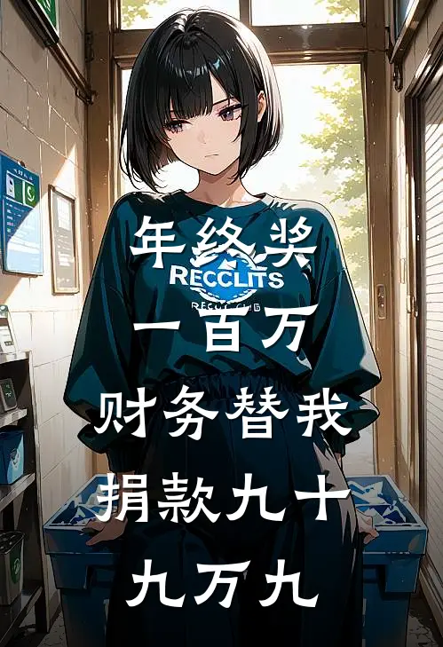 年终奖一百万，财务替我捐款九十九万九