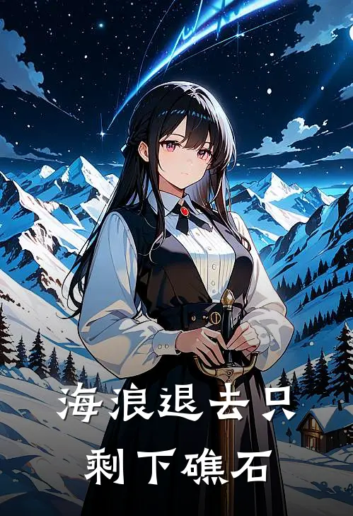 海浪退去只剩下礁石