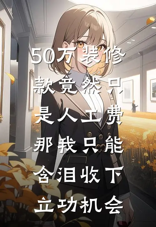 50万装修款竟然只是人工费，那我只能含泪收下立功机会