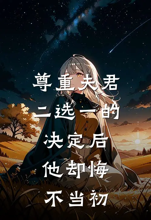 尊重夫君二选一的决定后，他却悔不当初