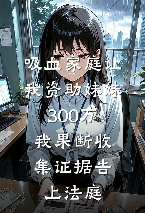 吸血家庭让我资助妹妹300万，我果断收集证据告上法庭