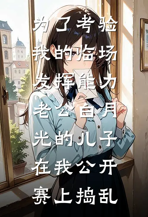 为了考验我的临场发挥能力，老公白月光的儿子在我公开赛上捣乱