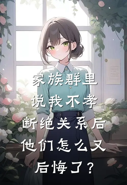 家族群里说我不孝，断绝关系后他们怎么又后悔了？