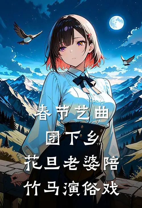 春节艺曲团下乡，花旦老婆陪竹马演俗戏