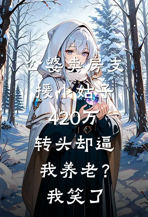公婆卖房支援小姑子420万，转头却逼我养老？我笑了