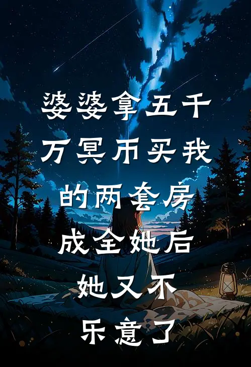 婆婆拿五千万冥币买我的两套房，成全她后，她又不乐意了