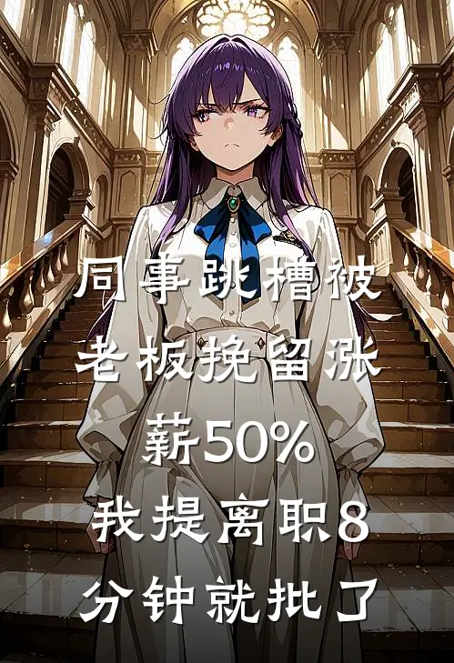 同事跳槽被老板挽留涨薪50%，我提离职8分钟就批了