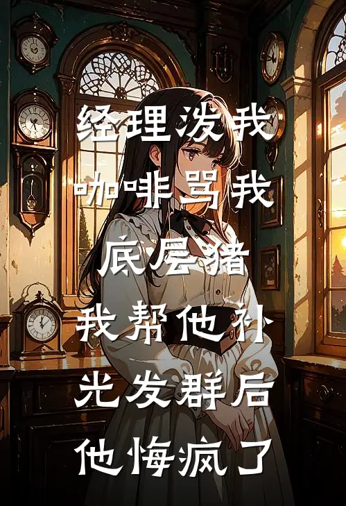 经理泼我咖啡骂我底层猪，我帮他补光发群后他悔疯了