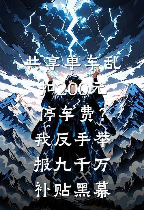 共享单车乱扣200元停车费？我反手举报九千万补贴黑幕