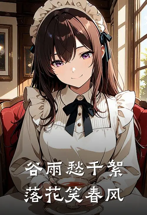 谷雨愁千絮，落花笑春风