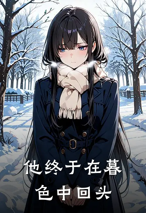 他终于在暮色中回头