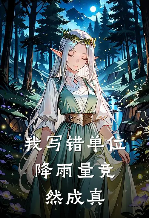 我写错单位，降雨量竟然成真