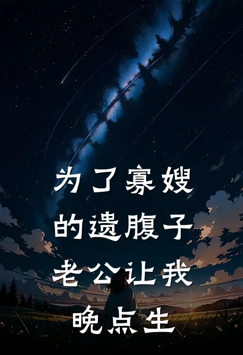为了寡嫂的遗腹子，老公让我晚点生