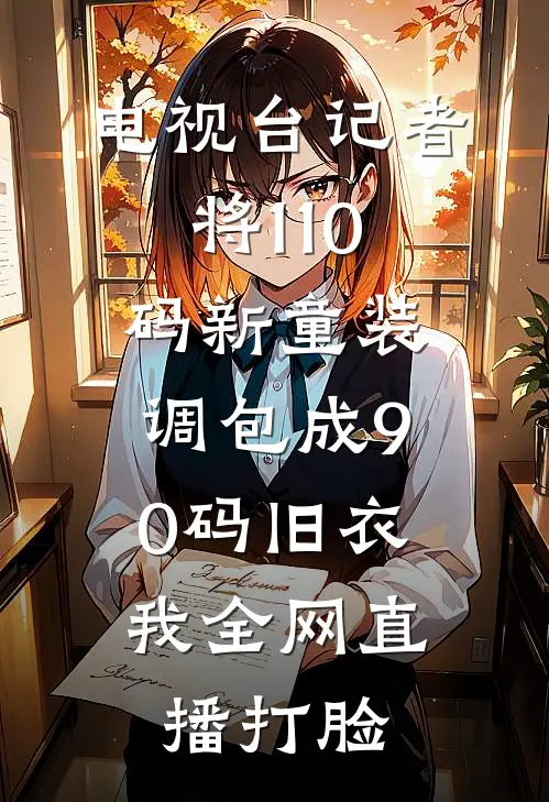 电视台记者将110码新童装调包成90码旧衣，我全网直播打脸