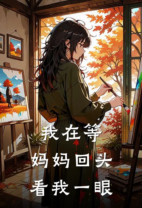 我在等，妈妈回头看我一眼