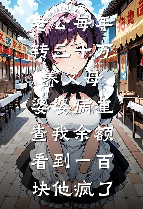 老公每年转三十万养父母，婆婆病重查我余额，看到一百块他疯了