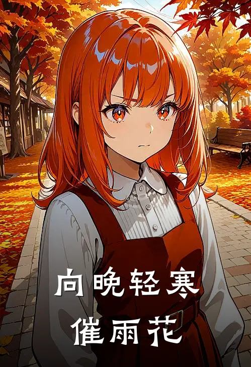 向晚轻寒，催雨花