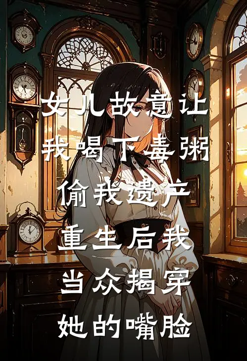 女儿故意让我喝下毒粥偷我遗产，重生后我当众揭穿她的嘴脸