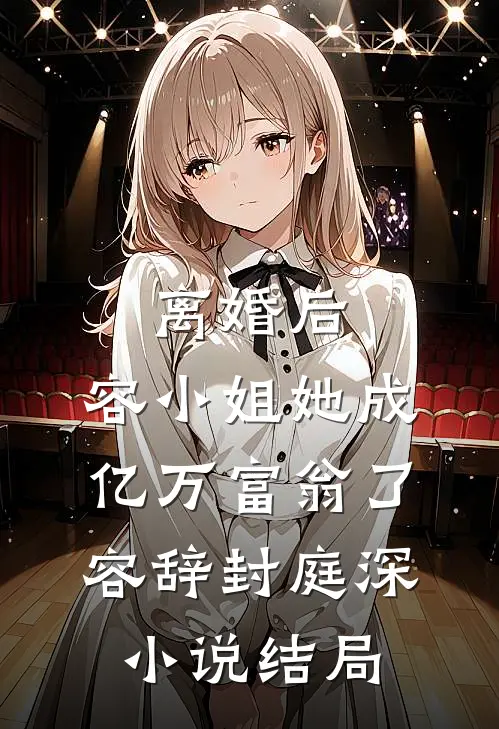 离婚后，容小姐她成亿万富翁了容辞封庭深小说结局