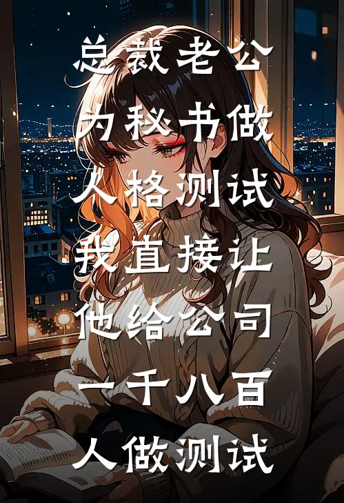 总裁老公为秘书做人格测试，我直接让他给公司一千八百人做测试