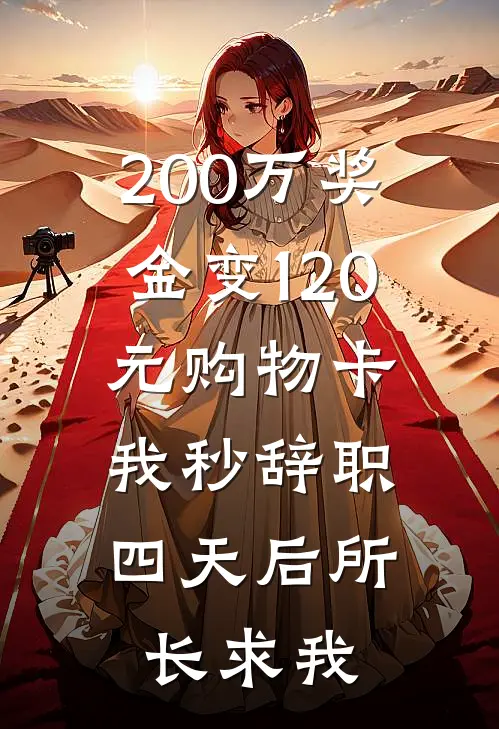 200万奖金变120元购物卡，我秒辞职，四天后所长求我