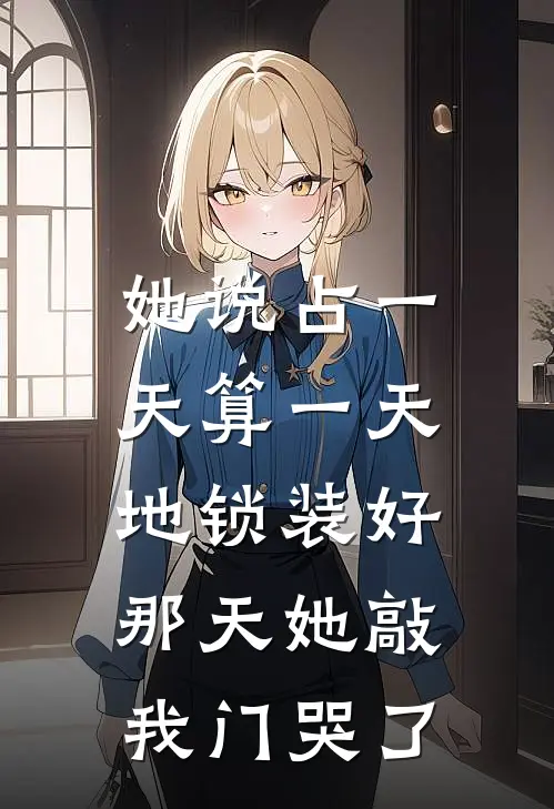 她说占一天算一天，地锁装好那天她敲我门哭了