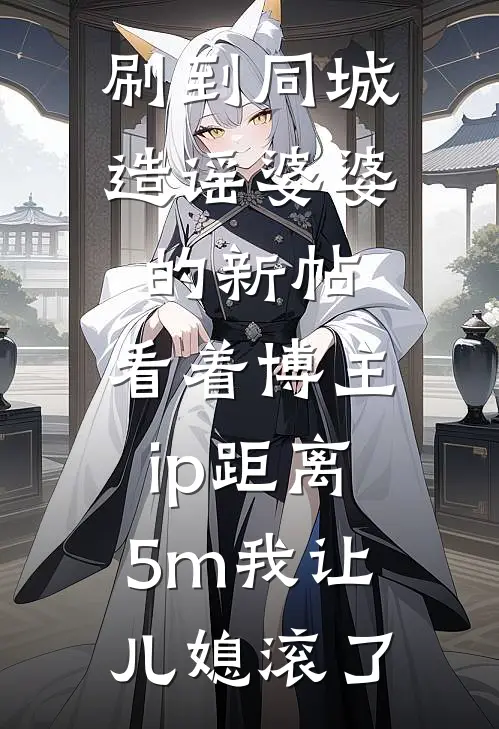 刷到同城造谣婆婆的新帖，看着博主ip距离5m我让儿媳滚了