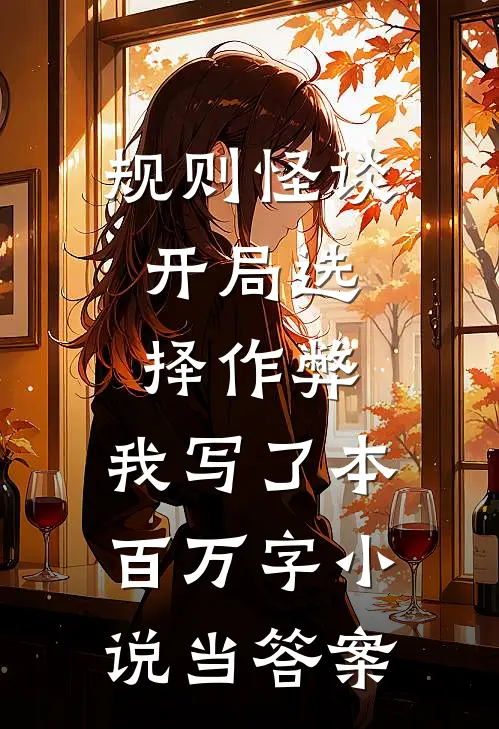 规则怪谈：开局选择作弊，我写了本百万字小说当答案