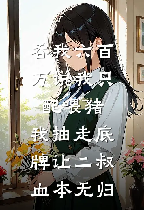 吞我六百万说我只配喂猪,我抽走底牌让二叔血本无归