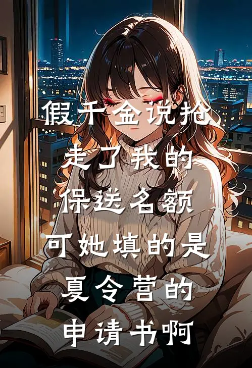 假千金说抢走了我的保送名额，可她填的是夏令营的申请书啊