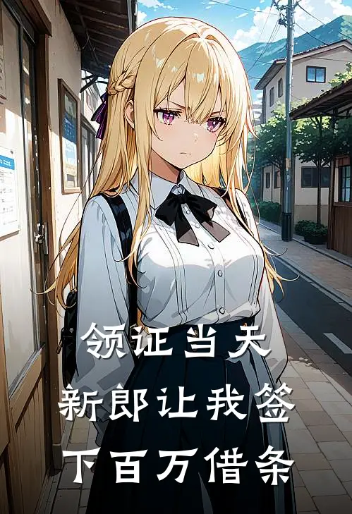 领证当天，新郎让我签下百万借条