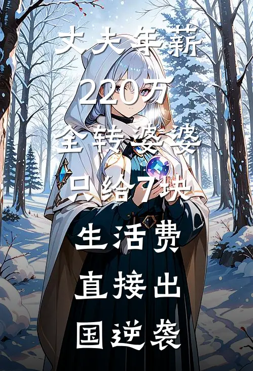丈夫年薪220万全转婆婆，只给7块生活费，直接出国逆袭
