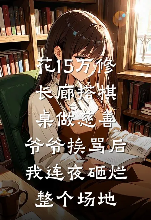花15万修长廊搭棋桌做慈善，爷爷挨骂后我连夜砸烂整个场地