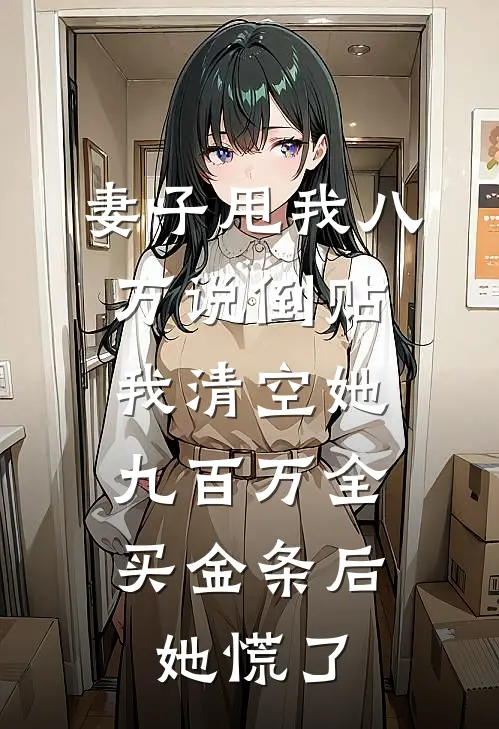 妻子甩我八万说倒贴，我清空她九百万全买金条后，她慌了