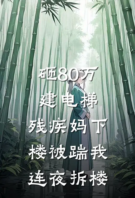 砸80万建电梯，残疾妈下楼被踹我连夜拆楼