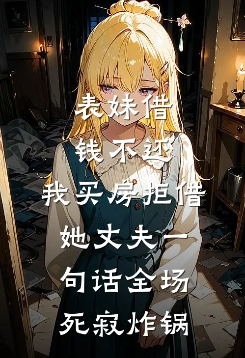 表妹借钱不还，我买房拒借，她丈夫一句话全场死寂炸锅