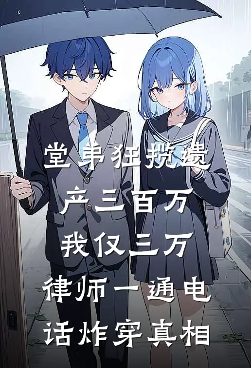 堂弟狂揽遗产三百万，我仅三万，律师一通电话炸穿真相