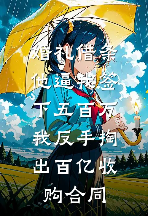 婚礼借条：他逼我签下五百万，我反手掏出百亿收购合同