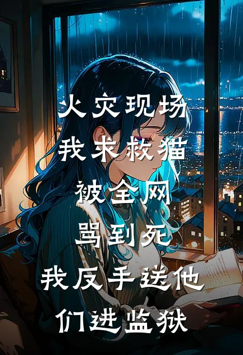 火灾现场我求救猫，被全网骂到死，我反手送他们进监狱