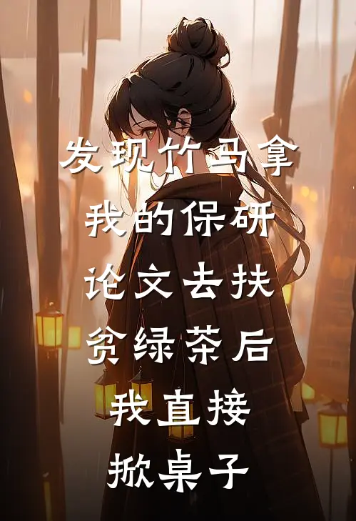 发现竹马拿我的保研论文去扶贫绿茶后，我直接掀桌子
