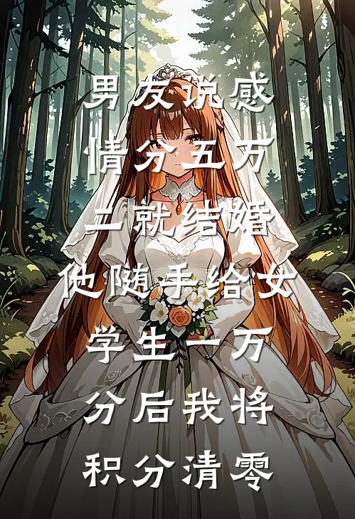 男友说感情分五万二就结婚，他随手给女学生一万分后我将积分清零