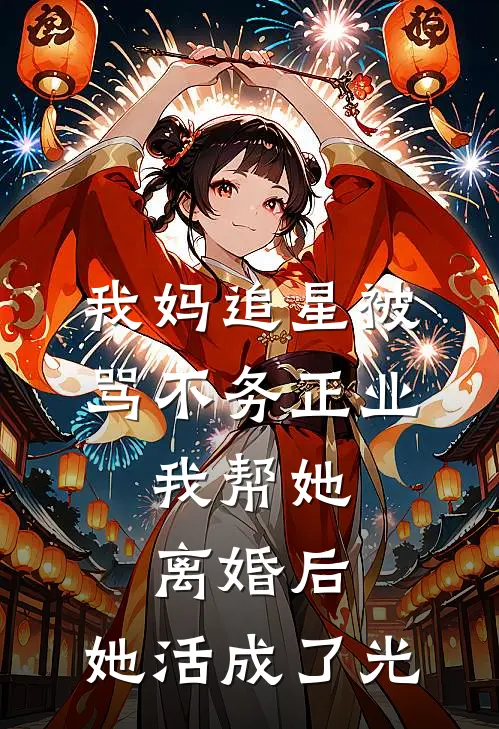 我妈追星被骂不务正业，我帮她离婚后，她活成了光