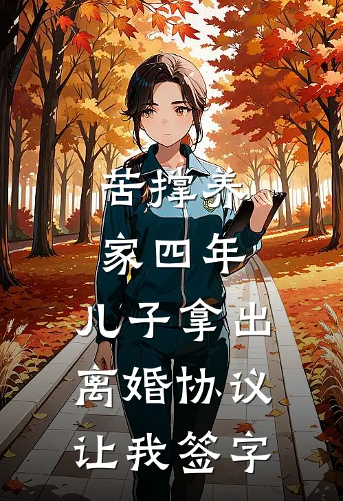 苦撑养家四年，儿子拿出离婚协议让我签字