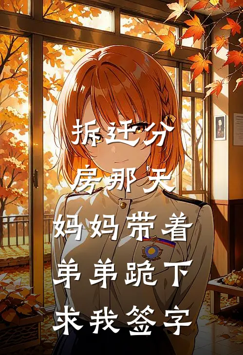拆迁分房那天，妈妈带着弟弟跪下求我签字