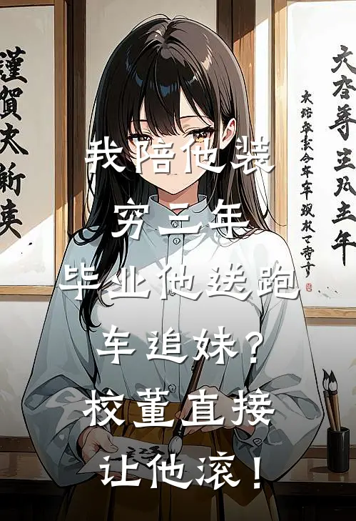 我陪他装穷三年，毕业他送跑车追妹？校董直接让他滚！