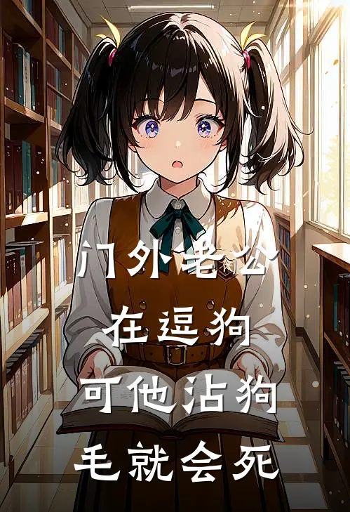 门外老公在逗狗,可他沾狗毛就会死