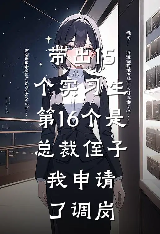 带出15个实习生，第16个是总裁侄子，我申请了调岗